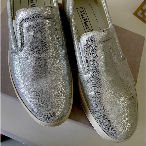 Max Mara Sneakers in Silver - Picture 1 of 3